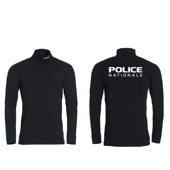 T-shirt col roulé POLICE CLASSIC