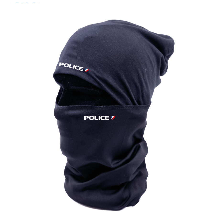 Kit hiver Police classic comportant un bonnet et un tour de cou chaud et confortable