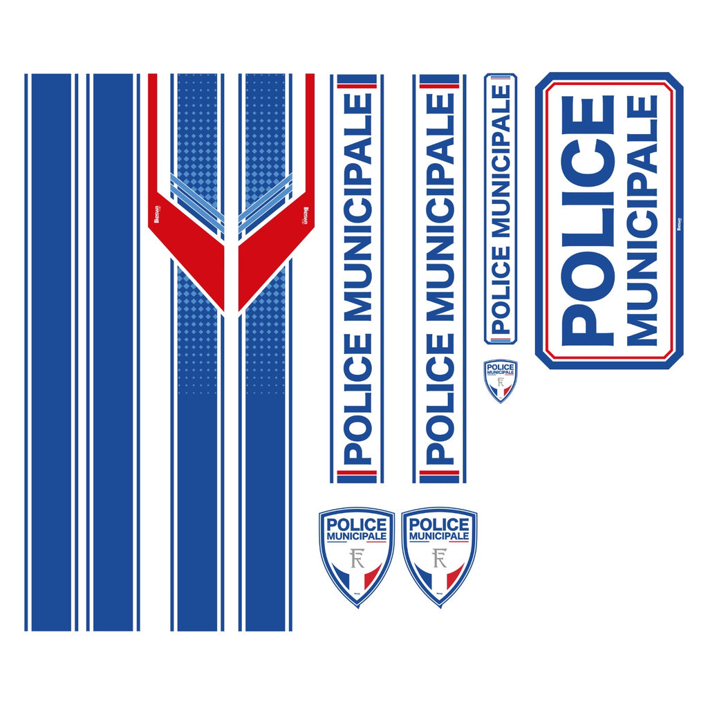 Kit sérigraphie Police Municipale AÉRO VL/PU