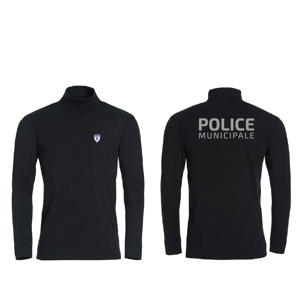 T-shirt col roulé Police Municipale CLASSIC