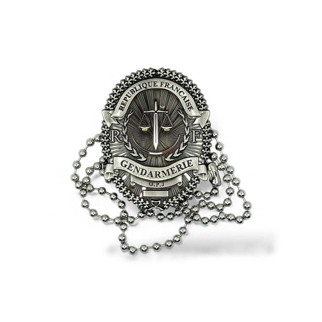 Plaque d'identification Gendarmerie OPJ
