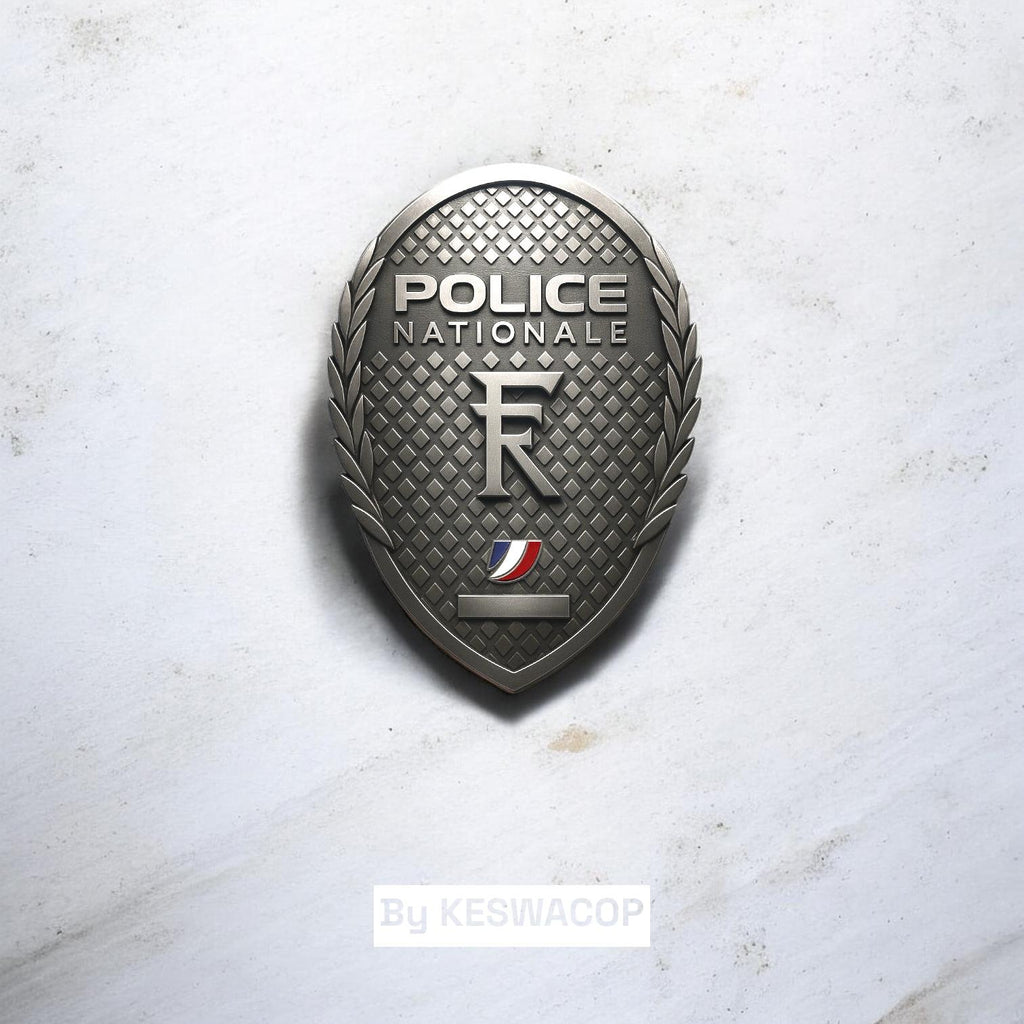 Plaque Police Nationale 4.0 (Précommande)