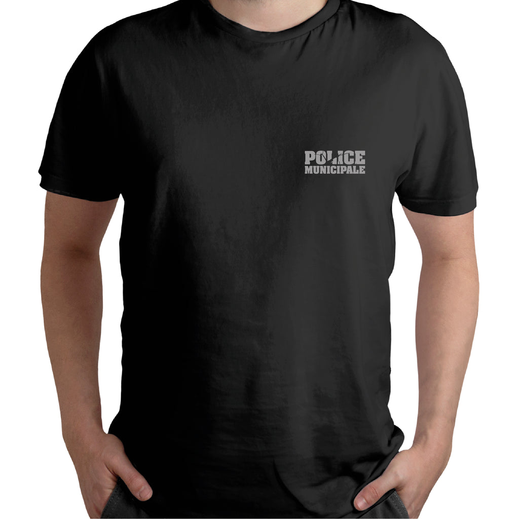 T-shirt POLICE MUNICIPALE DEPARTEMENT PERSONNALISE