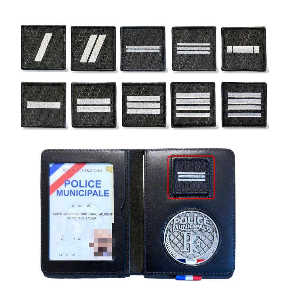 Grade pour porte-carte Police Municipale