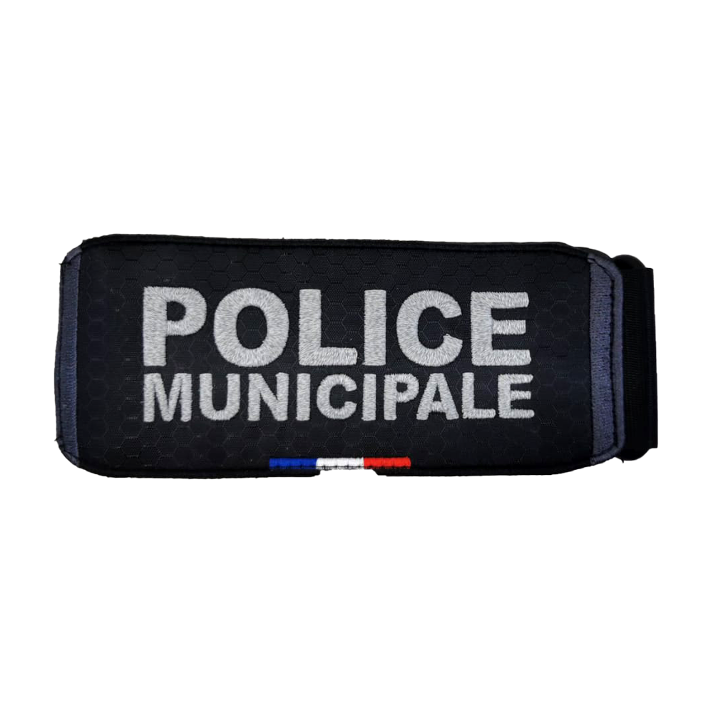 BRASSARD POLICE MUNICIPALE BASSE VISIBILITÉ