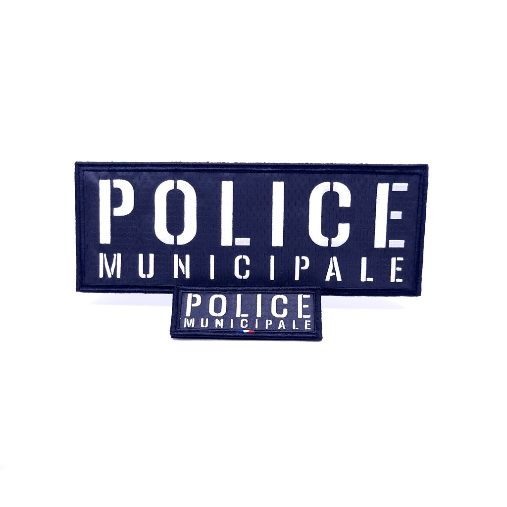 Kit Bandes Police Municipale 4.0 CAÏMAN (non réflective)