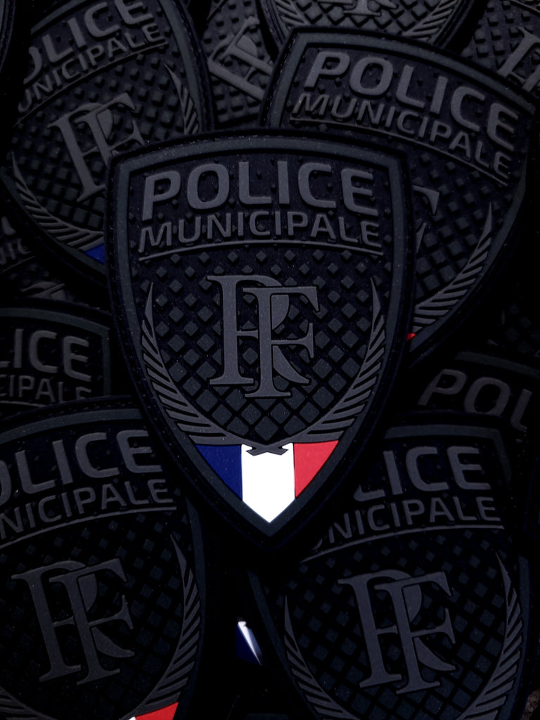 Municipal Police BV PVC badge 